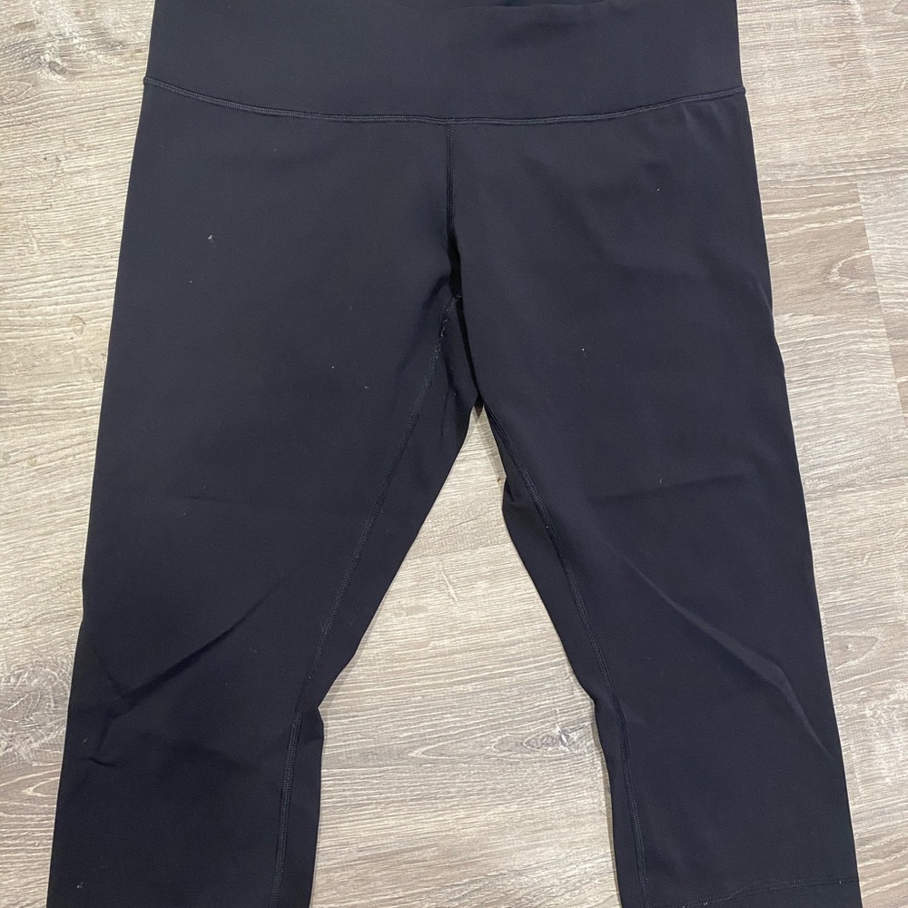 Lululemon Wunder Under Crop Low-Rise Black